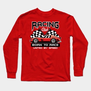 CAR RACING CLUB Long Sleeve T-Shirt